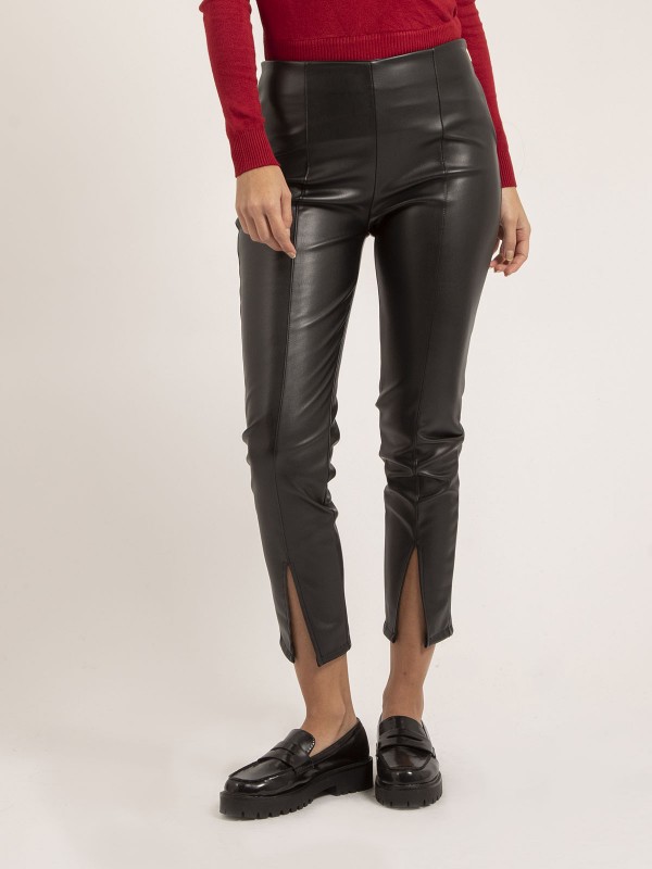 Pantalon legging simili...