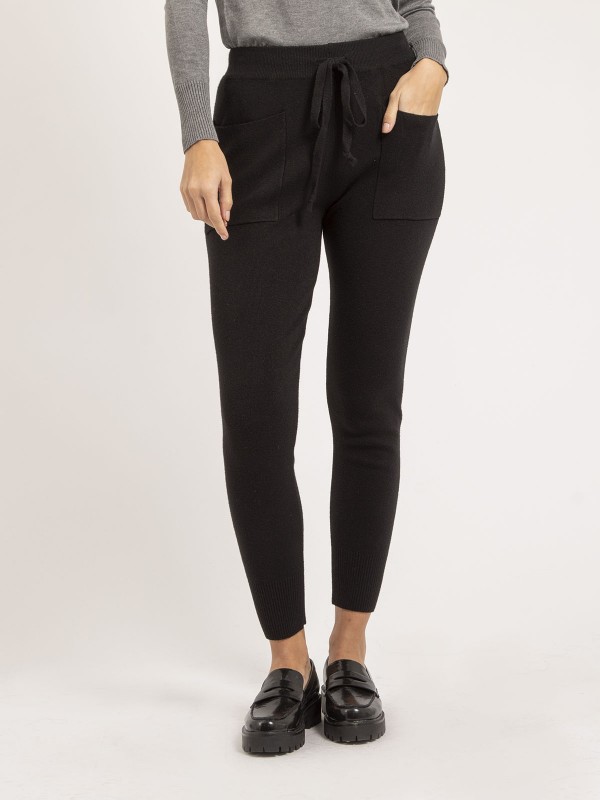 Pantalon jogging en maille...