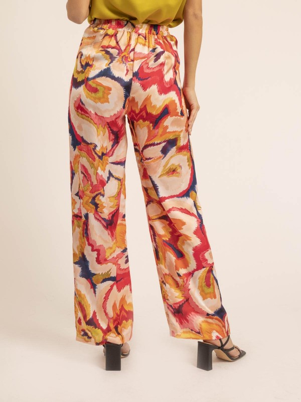 Pantalon fluide motifs...