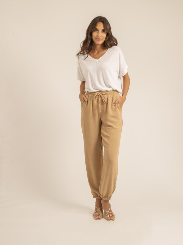 Pantalon EDANIA - Beige