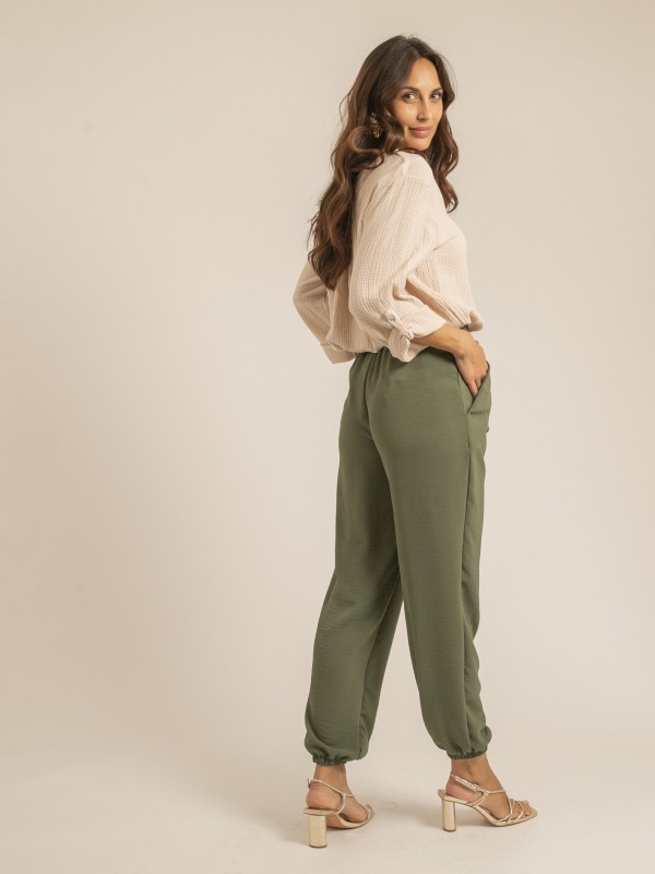 Pantalon EDANIA - Kaki