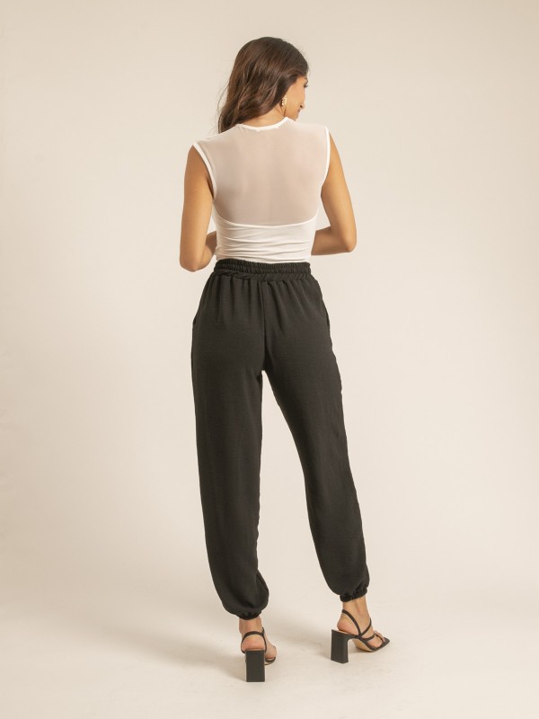 Pantalon EDANIA - Noir