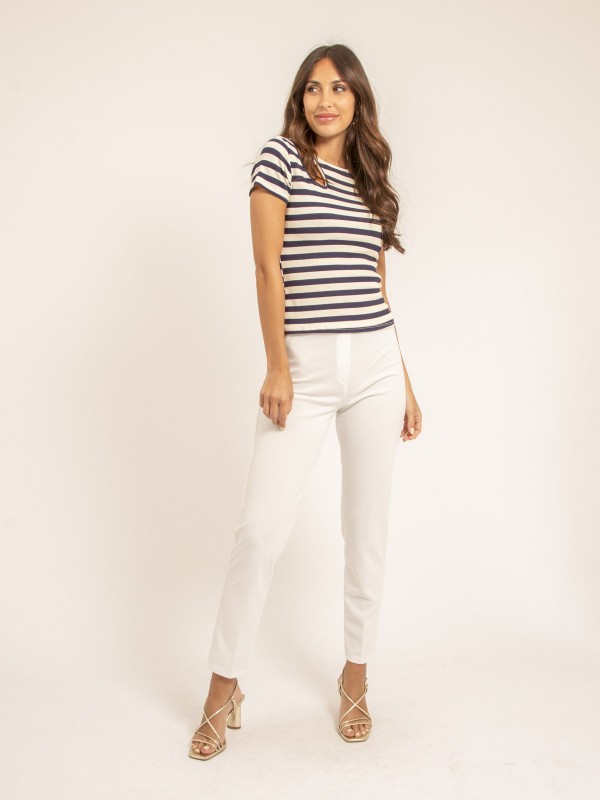 Pantalon ELIANE - Blanc