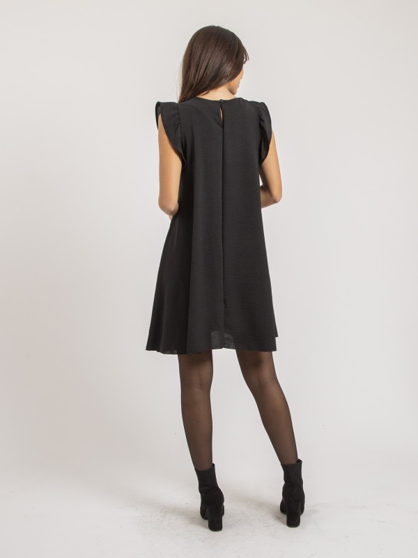 Robe courte INES - Noir