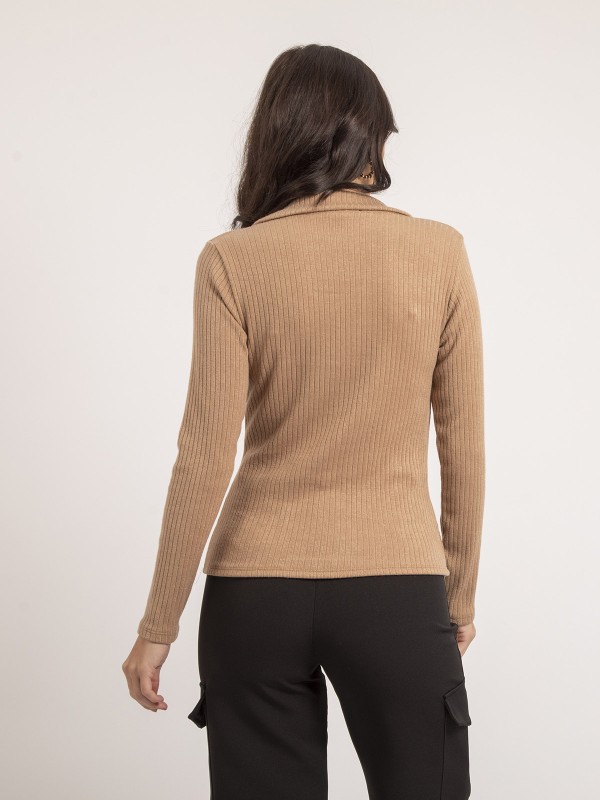 Pull fin KALEDA - Beige