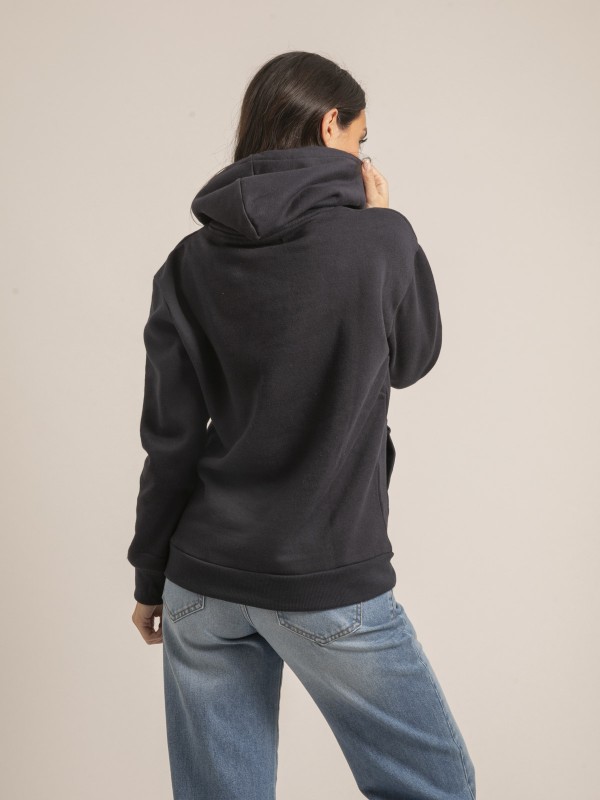 Sweatshirt capuche YZIA -...