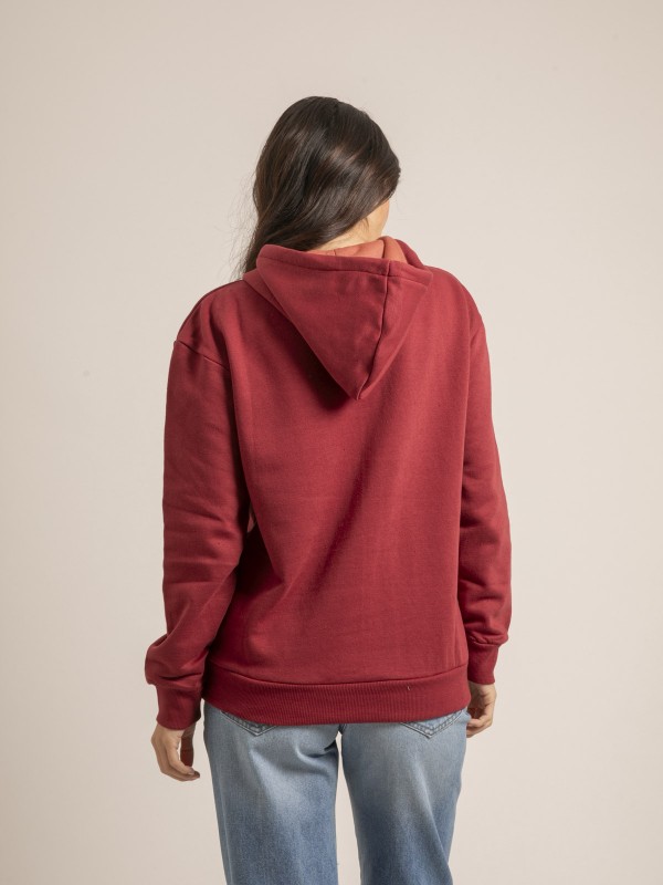 Sweatshirt capuche YZIA -...