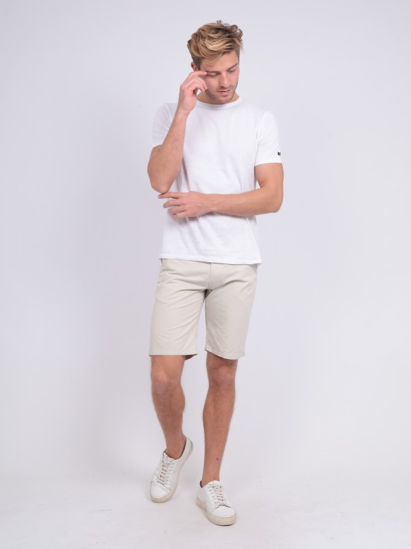 Bermuda chino BAGOO - Beige