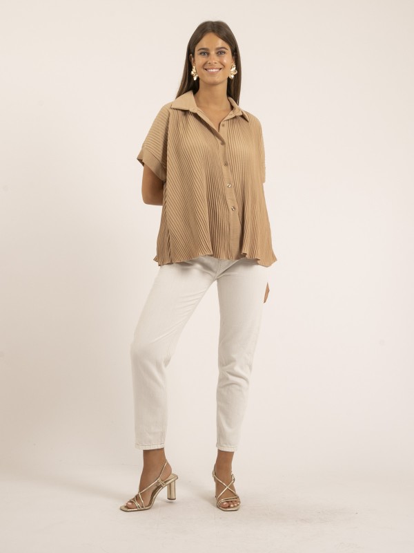 Chemise manches courtes...
