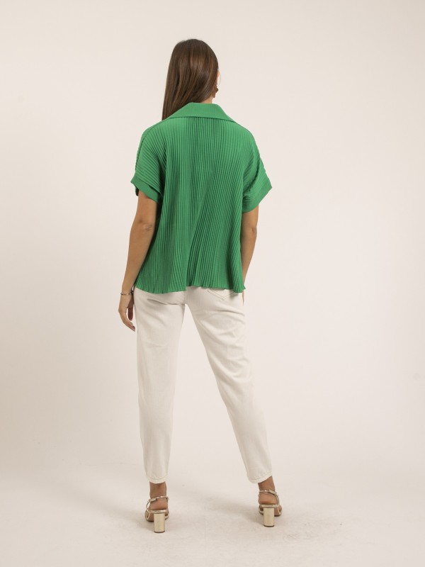 Chemise manches courtes...