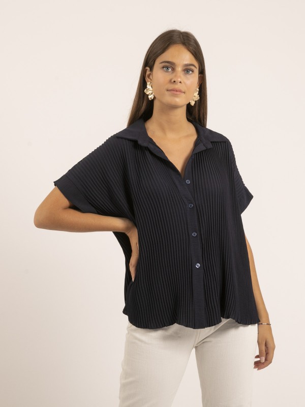 Chemise manches courtes...