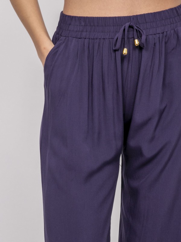 Pantalon fluide EVELYNE -...