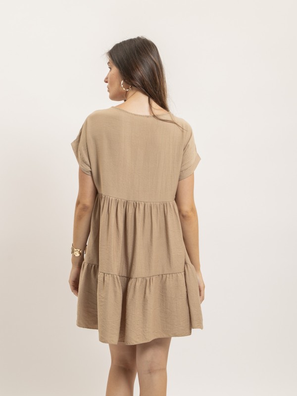 Robe courte évasée IPIANE -...