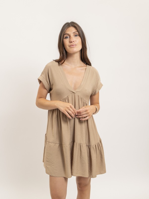 Robe courte évasée IPIANE -...