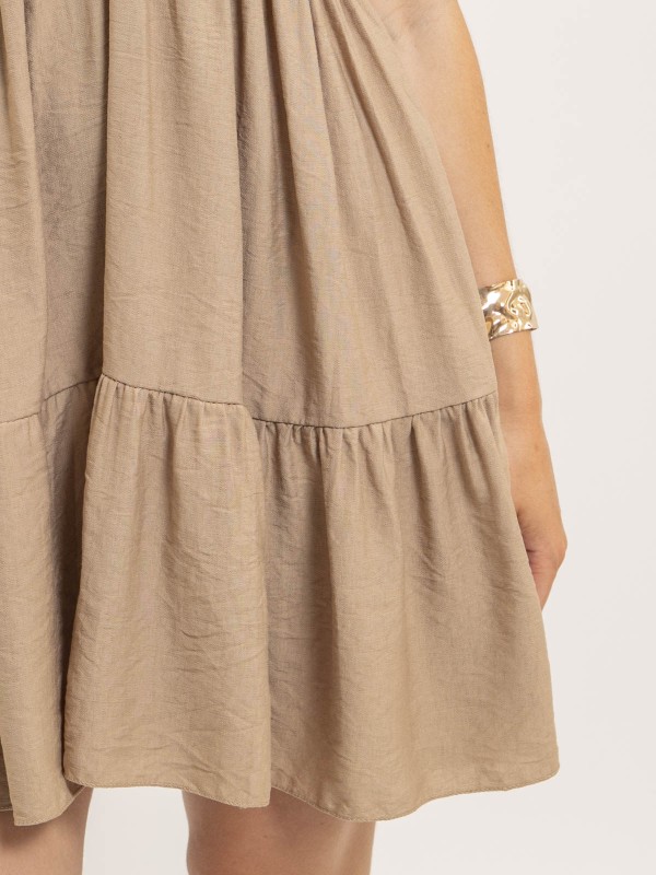 Robe courte évasée IPIANE -...