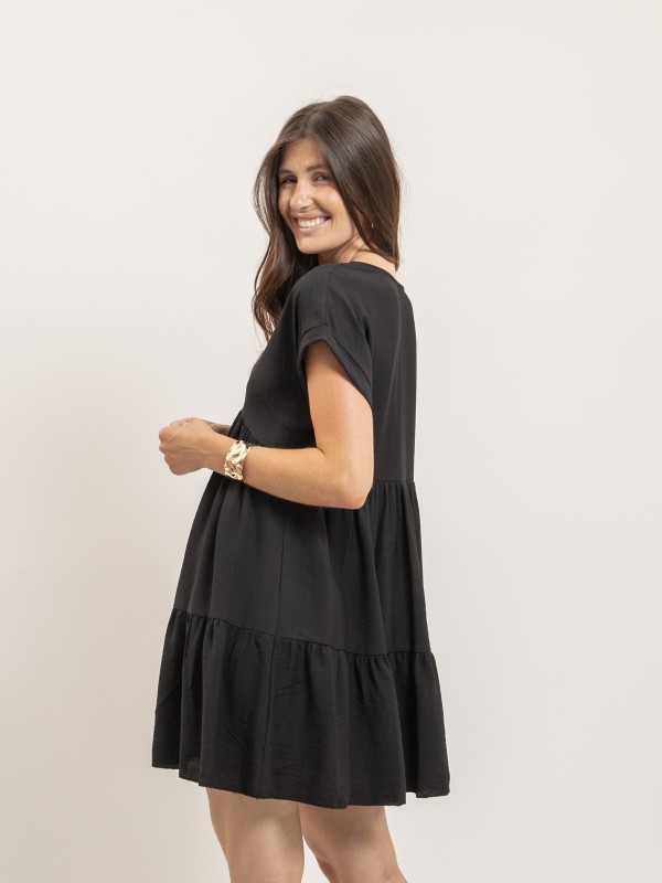 Robe courte évasée IPIANE -...