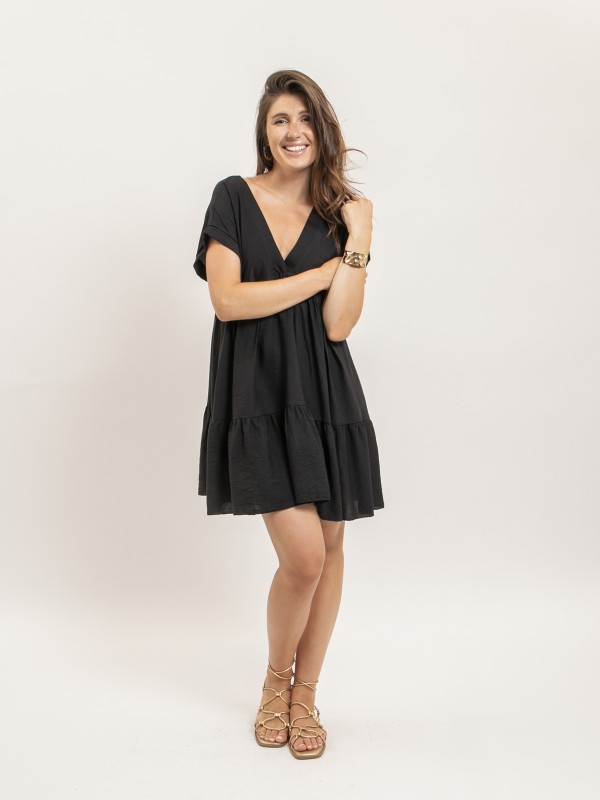 Robe courte évasée IPIANE -...