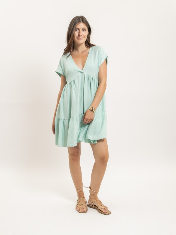 Robe courte évasée IPIANE -...