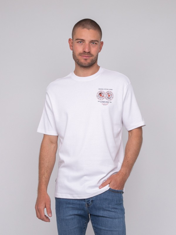 T-shirt oversize coton...