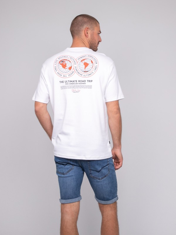 T-shirt oversize coton...
