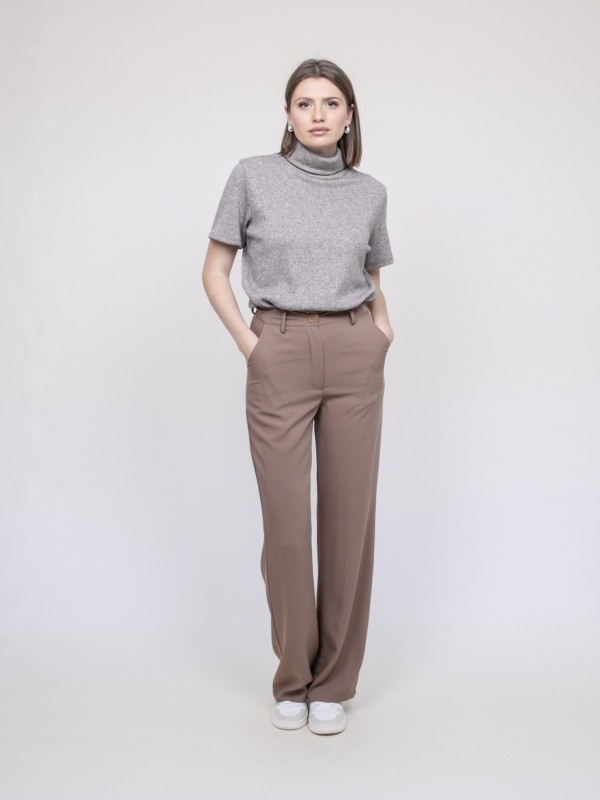 Pantalon droit ELMEDINA -...