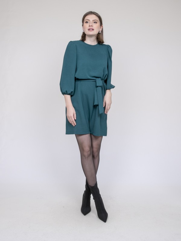 Robe courte INDONESIA - Vert