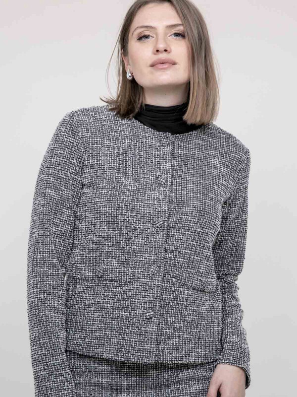 Veste tweed ULGARDE - Gris