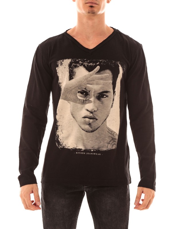T-SHIRT JOJIAKAN - Noir