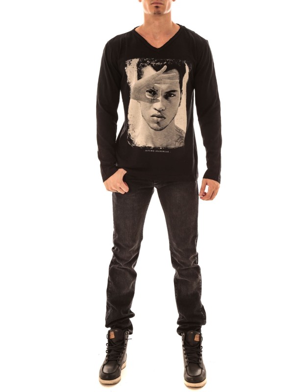 T-SHIRT JOJIAKAN - Noir