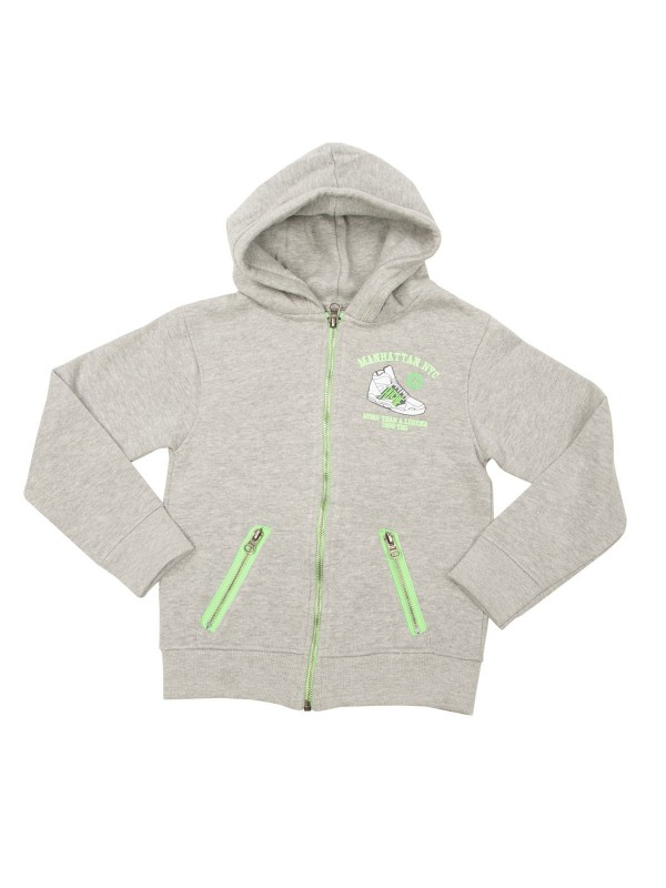GILET WOODY BOY - Gris chiné