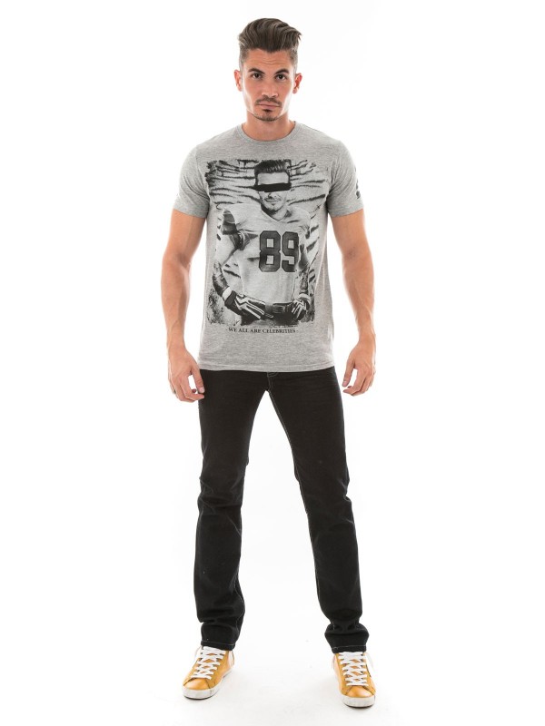 T-SHIRT JAZIEL - Gris