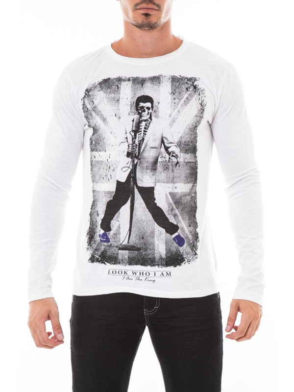 T-SHIRT JALIDIX - Blanc