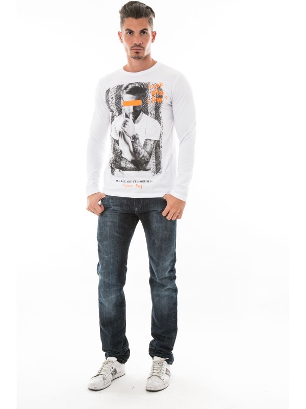 T-SHIRT JUTANA - Blanc