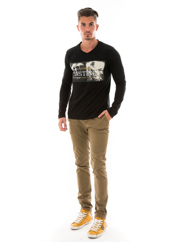 T-SHIRT JASPAR - Noir