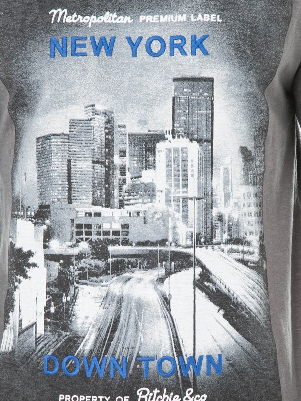 T-SHIRT JOSS - Gris