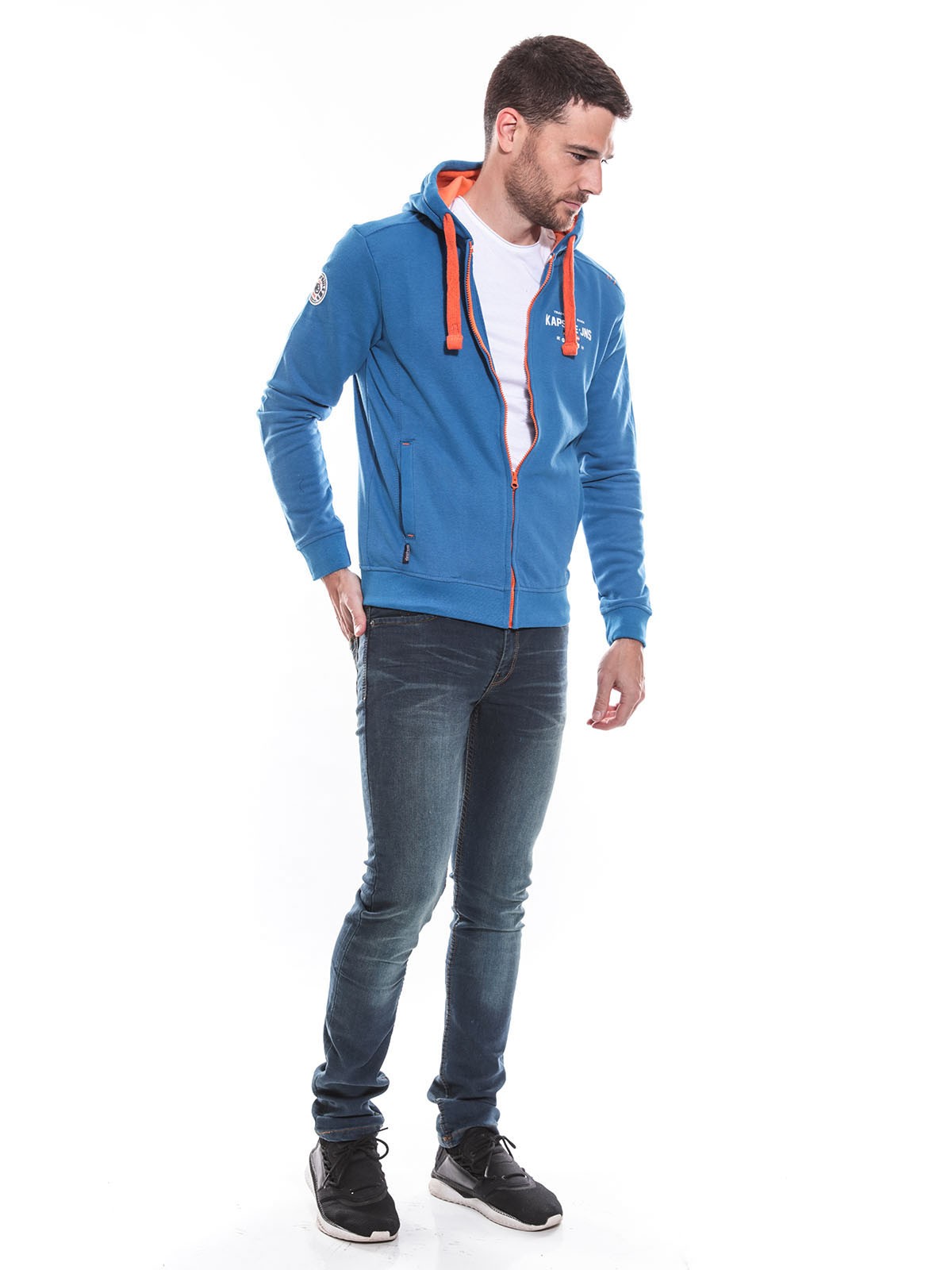 Sweat zipp capuche KJ WEYZ Ritchie Jeans