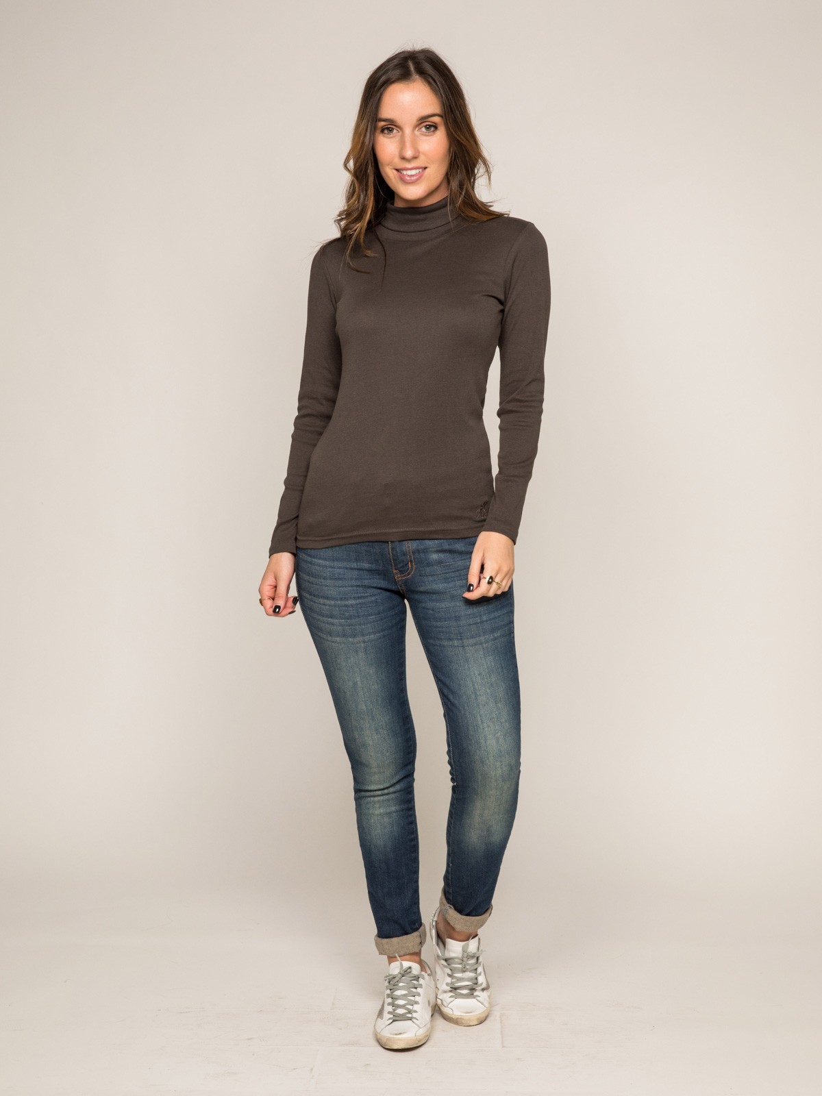 Sous pull best sale femme en coton