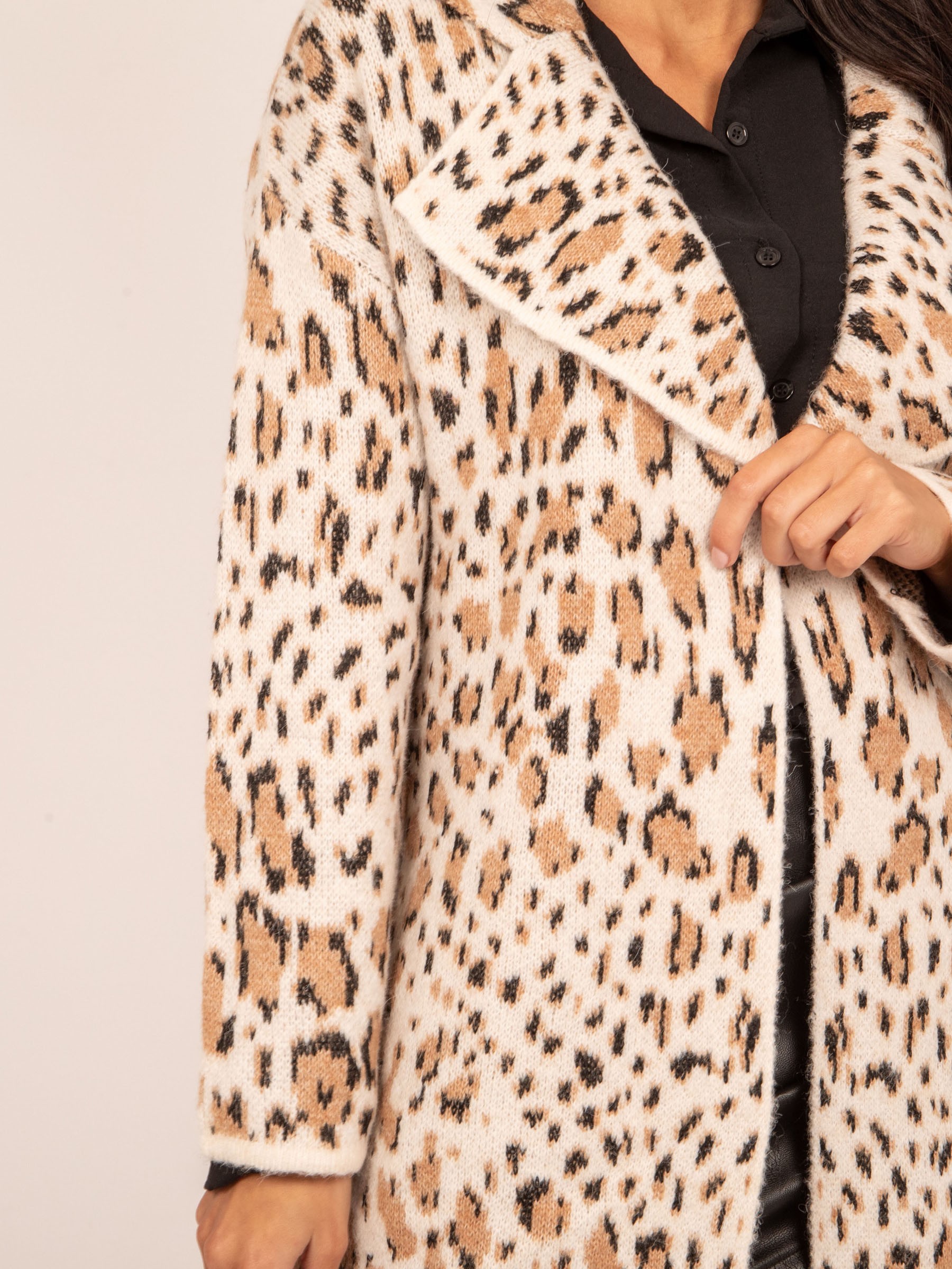 Gilet long motifs KITAY